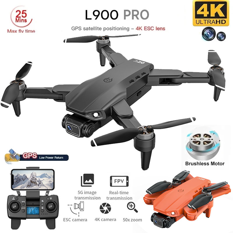 Drone Camera 4K - L900 Pro GPS Drone 4K Profesjonalny