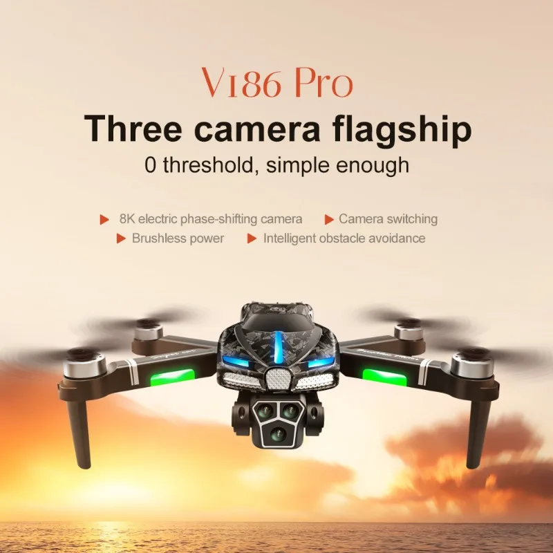 Nowy V186 Pro Drone Profesjona – Drone Camera Professional recenzja i cena