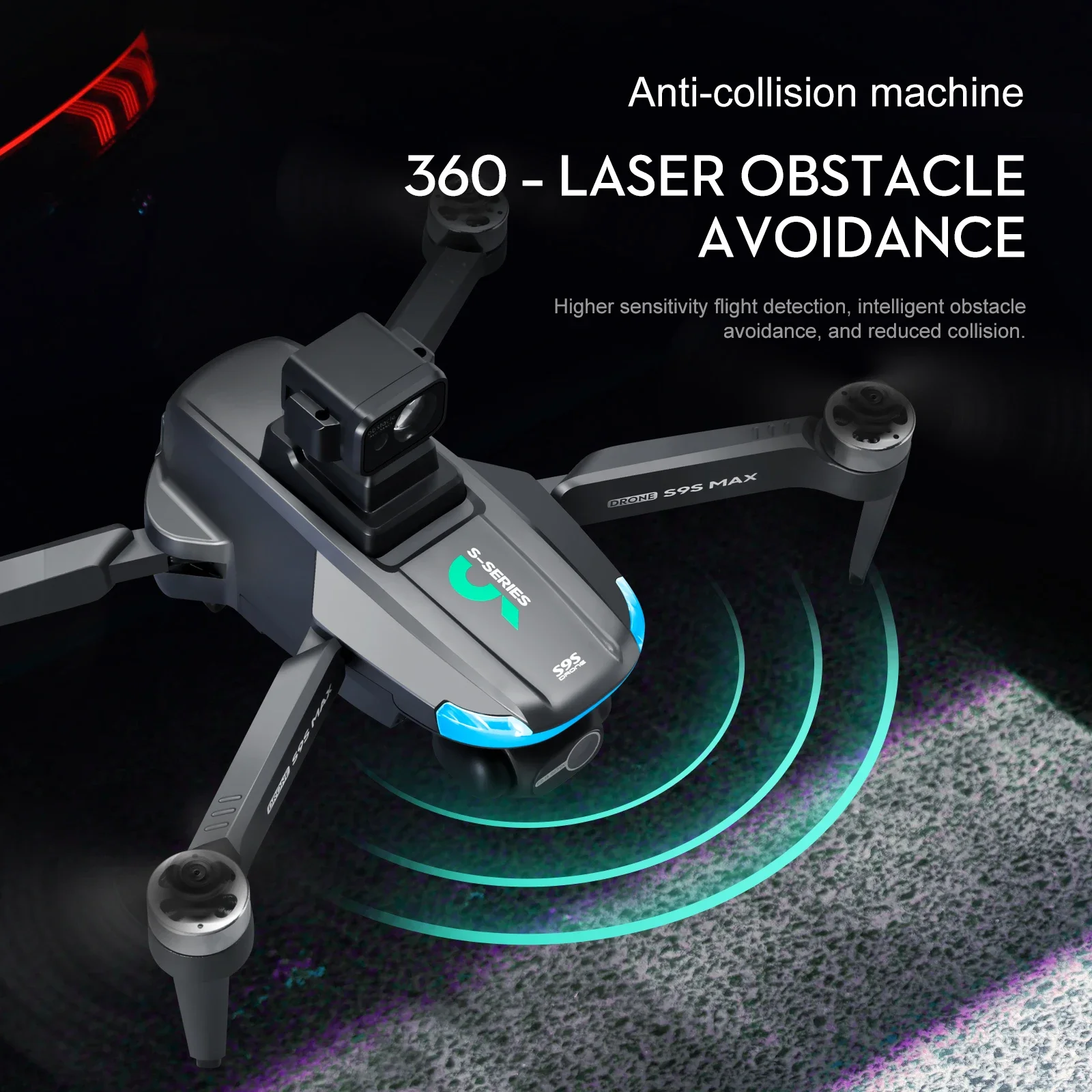NOWOŚĆ S9S MAX MINI Drone 4K 2 – Drone Camera 4K recenzja i cena