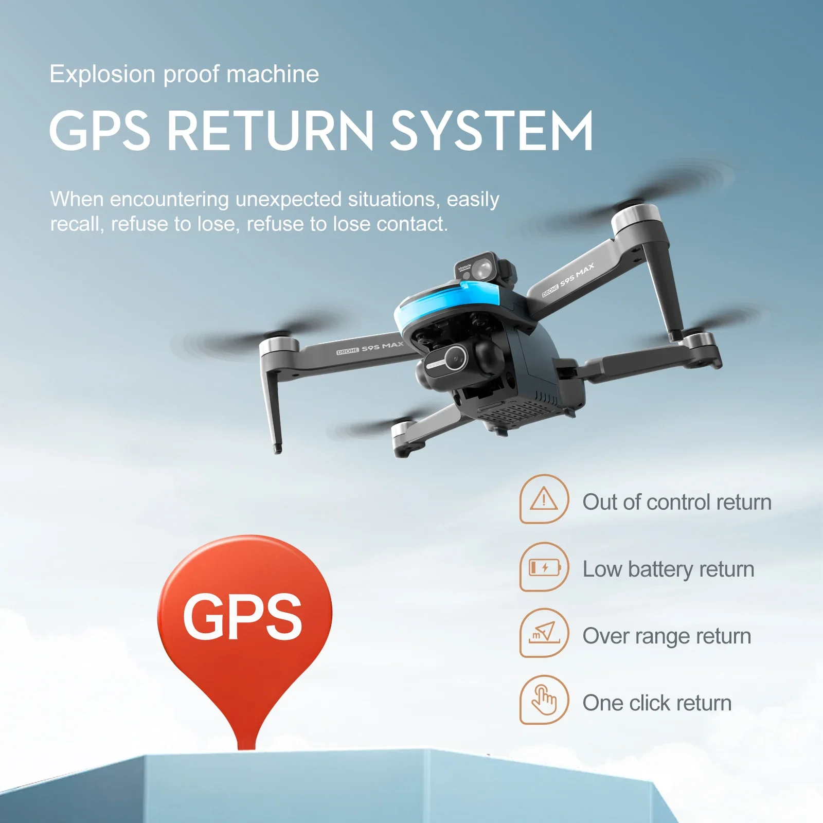 NOWOŚĆ S9S MAX MINI Drone 4K 2 – Drone Camera 4K recenzja i cena