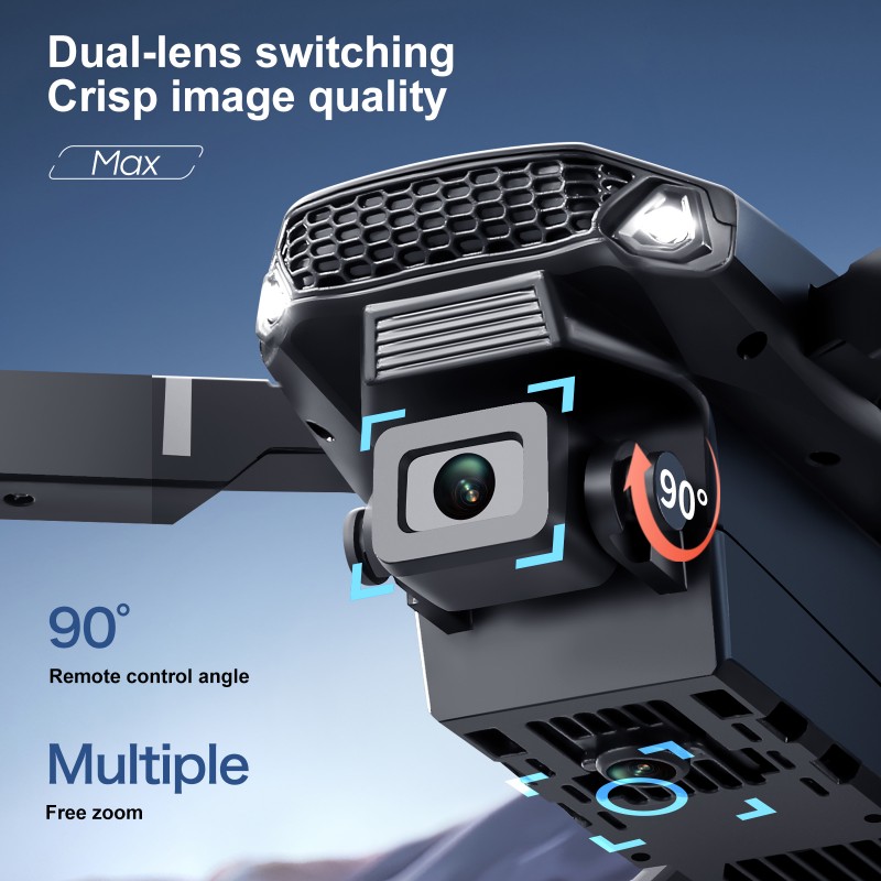 Nowy Mini Dron E88 Pro 4K z Po – Drone Camera Professional recenzja i cena