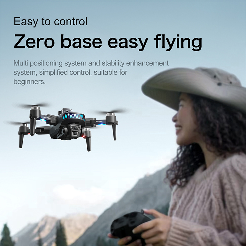 Nowy dron RC XT555 GPS z profe – Drone Camera Professional recenzja i cena