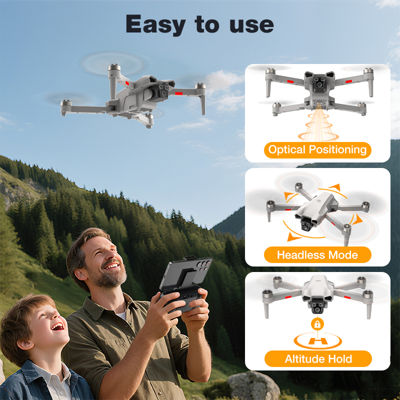 NOWY Gorący Dron L017 Pro Bezs – Drone Camera Professional recenzja i cena